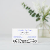 Spektakel Optische Sehschärfe Visitenkarte (Stehend Vorderseite)