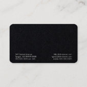 Spektakel Optische Sehschärfe Visitenkarte (Rückseite)