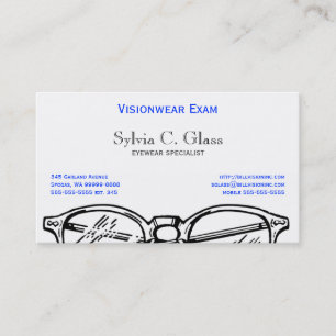 Spektakel Sehschärfe Visitenkarte
