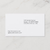 Spektakel Sehschärfe Visitenkarte (Rückseite)