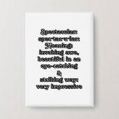 Spektakulär: Definition ・ tac ・ ・ Button (Vorderseite)