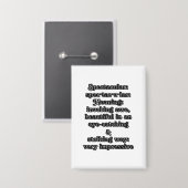 Spektakulär: Definition ・ tac ・ ・ Button (Vorderseite/Rückseite)