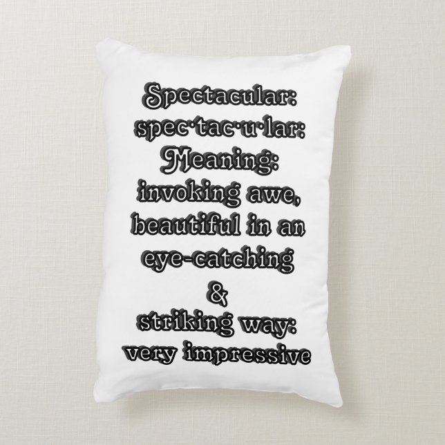 Spektakulär: Definition ・ tac ・ ・ Dekokissen (Rückseite(Vertikal))