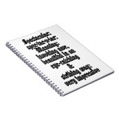 Spektakulär: Definition ・ tac ・ ・ Notizblock (Rechte Seite)