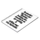 Spektakulär: Definition ・ tac ・ ・ Notizblock (Linke Seite)