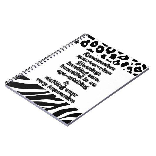 Spektakulär: Definition ・ tac ・ ・ Notizblock (Linke Seite)