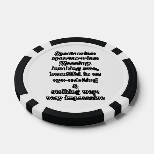 Spektakulär: Definition ・ tac ・ ・ Pokerchips (Einzeln)