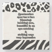 Spektakulär: Definition ・ tac ・ ・ Steinuntersetzer (Vorderseite)