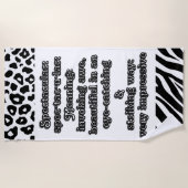 Spektakulär: Definition ・ tac ・ ・ Strandtuch (Vorderseite)