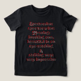 Spektakulär: Definition ・ tac ・ ・ Tri-Blend Shirt