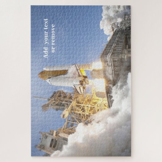 Spektakulär, Space Shuttle Discovery startet Puzzle (Vertikal)