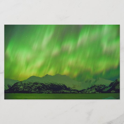 Spektakuläre Aurora Briefpapier (Vorderseite)