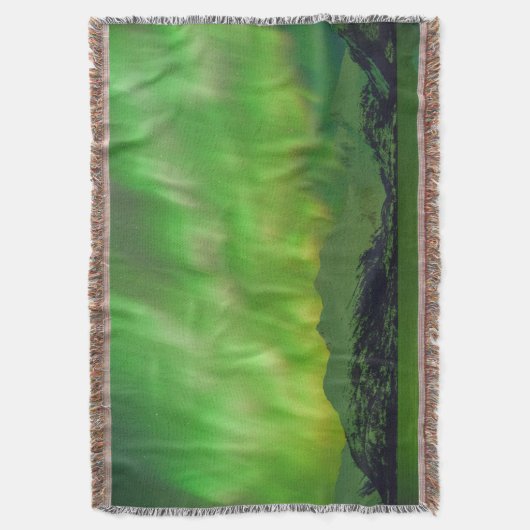 Spektakuläre Aurora Decke (Vorderseite Vertikal)