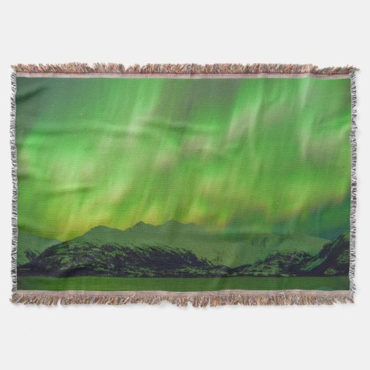 Spektakuläre Aurora Decke (Vorderseite)