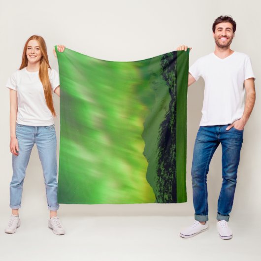Spektakuläre Aurora Fleecedecke (Beispiel)