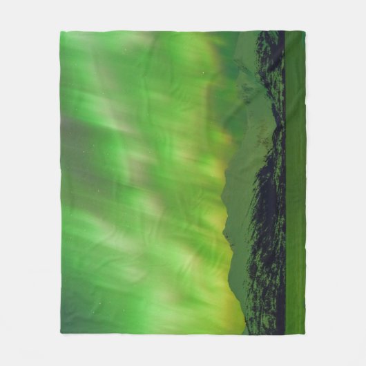 Spektakuläre Aurora Fleecedecke (Vorderseite)