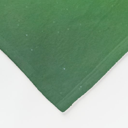 Spektakuläre Aurora Fleecedecke (Ecke)