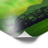 Spektakuläre Aurora Fotodruck (Ecke)