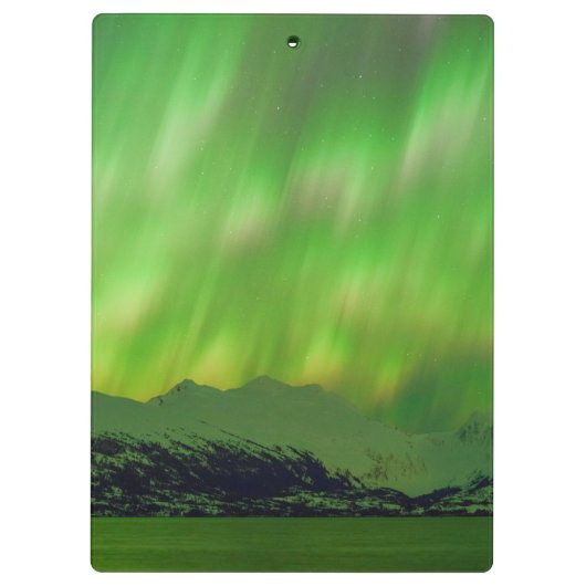 Spektakuläre Aurora Klemmbrett (Rückseite)