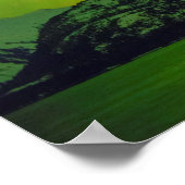 Spektakuläre Aurora Poster (Ecke)