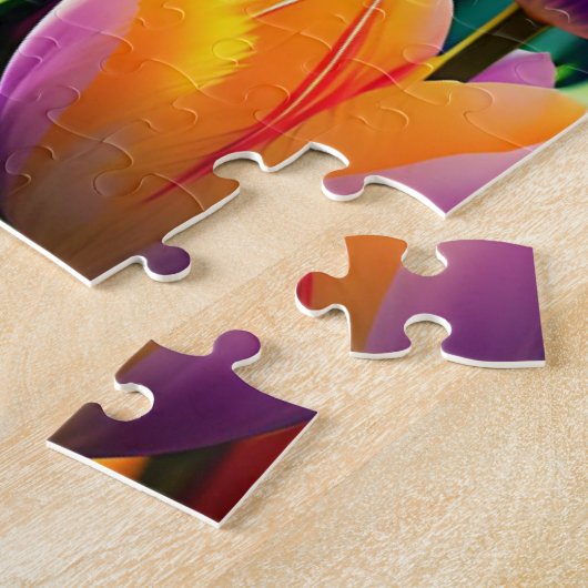 Spektakuläre blühende Tulpen, Jigsaw Puzzle (Seite)