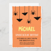 Spektakuläre Einladung zum Geburtstag (Vorne/Hinten)