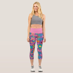 Spektakuläre Exotik Capri Leggings