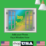 Spektakuläre Fensteransicht Schöne Phantastische L Poster<br><div class="desc">Imitate Fenster Erstellen Sie Ihre eigenen. Mit diesem wunderschönen Fake-Holzdesign auf dieser einfach zu bedienenden Produktvorlage zeichnen Sie es als Ihre eigene Kreation aus. Entwerfen Sie Ihr eigenes stilvolles und elegantes Produkt mit Ihrem individuellen Kunstwerk oder stellen Sie einfach Ihr eigenes, digitales Bild oder persönliches Foto hier ab. Machen Sie...</div>