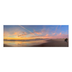 Spektakuläre Goldene Stunde Sonnenuntergang - Veni Fotodruck