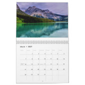 Spektakuläre Kanadische Berge und Seen Kalender (Mär 2027)