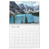 Spektakuläre Kanadische Berge und Seen Kalender (Jan 2027)
