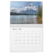 Spektakuläre Kanadische Berge und Seen Kalender (Feb 2026)