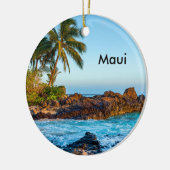 Spektakuläre Maui Keramik Ornament (Links)