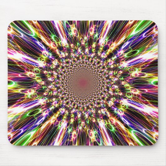 Spektakuläre Regenbogenbewegung Mousepad (Vorne)
