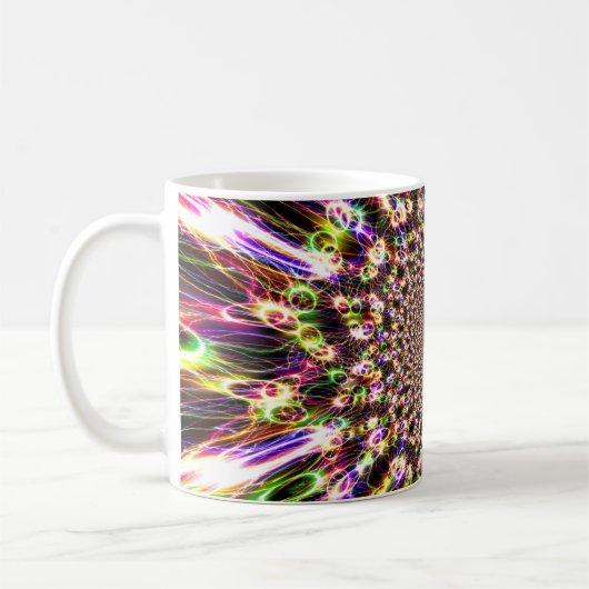 Spektakuläre RegenbogenTasse Kaffeetasse (Links)