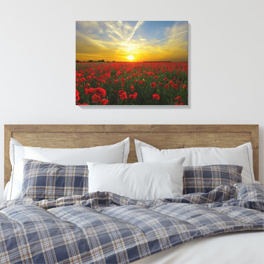 spektakuläre rote Pfeffer Leinwanddruck (Insitu (Schlafzimmer))