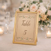 Spektakuläre Rustikale Hochzeit Tischnummer