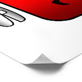 Spektakuläre Tennis (männlich) Poster (Ecke)