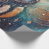 Spektakuläre Träume, Indianerkultur Geschenkpapier (Ecke)