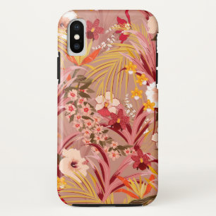 Spektakuläre Vintage-Blumen Case-Mate iPhone Hülle