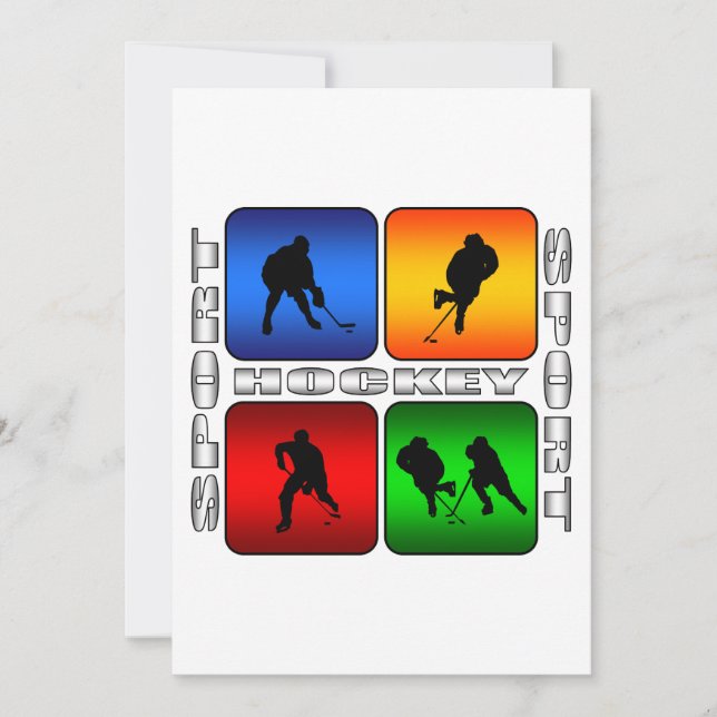 Spektakulärer Hockey (Vorderseite)