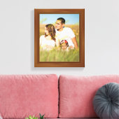 Spektakulärer Holzrahmen Schöne Phantastische Leer Leinwanddruck (Insitu (Wohnzimmer))