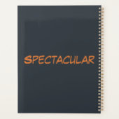 Spektakulärer Jumping Dolphin Kalender Planer (Rückseite)