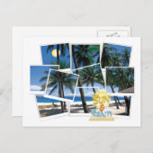 Spektakulärer Ozean, Sun & Beach View Postkarte (Vorne/Hinten)