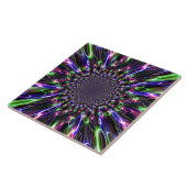 Spektakulärer Regenbogen 2 Tile Fliese (Seite)