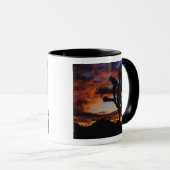 Spektakulärer Sonnenaufgang auf Joshua Tree Nation Tasse (VorderseiteRechts)