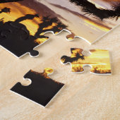 Spektakulärer Sonnenaufgang im Joshua-Tree-Nationa Puzzle (Seite)