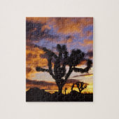 Spektakulärer Sonnenaufgang im Joshua-Tree-Nationa Puzzle (Vertikal)