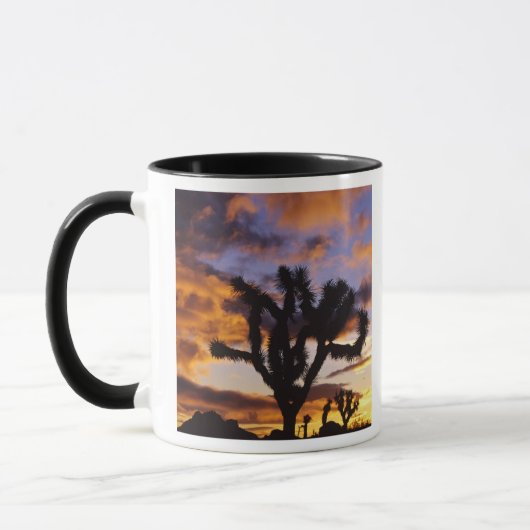 Spektakulärer Sonnenaufgang im Joshua-Tree-Nationa Tasse (Links)