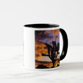 Spektakulärer Sonnenaufgang im Joshua-Tree-Nationa Tasse (VorderseiteRechts)